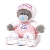 7" Super Star Wearing Pink Cape Me to You Bear Extra Image 1 Preview